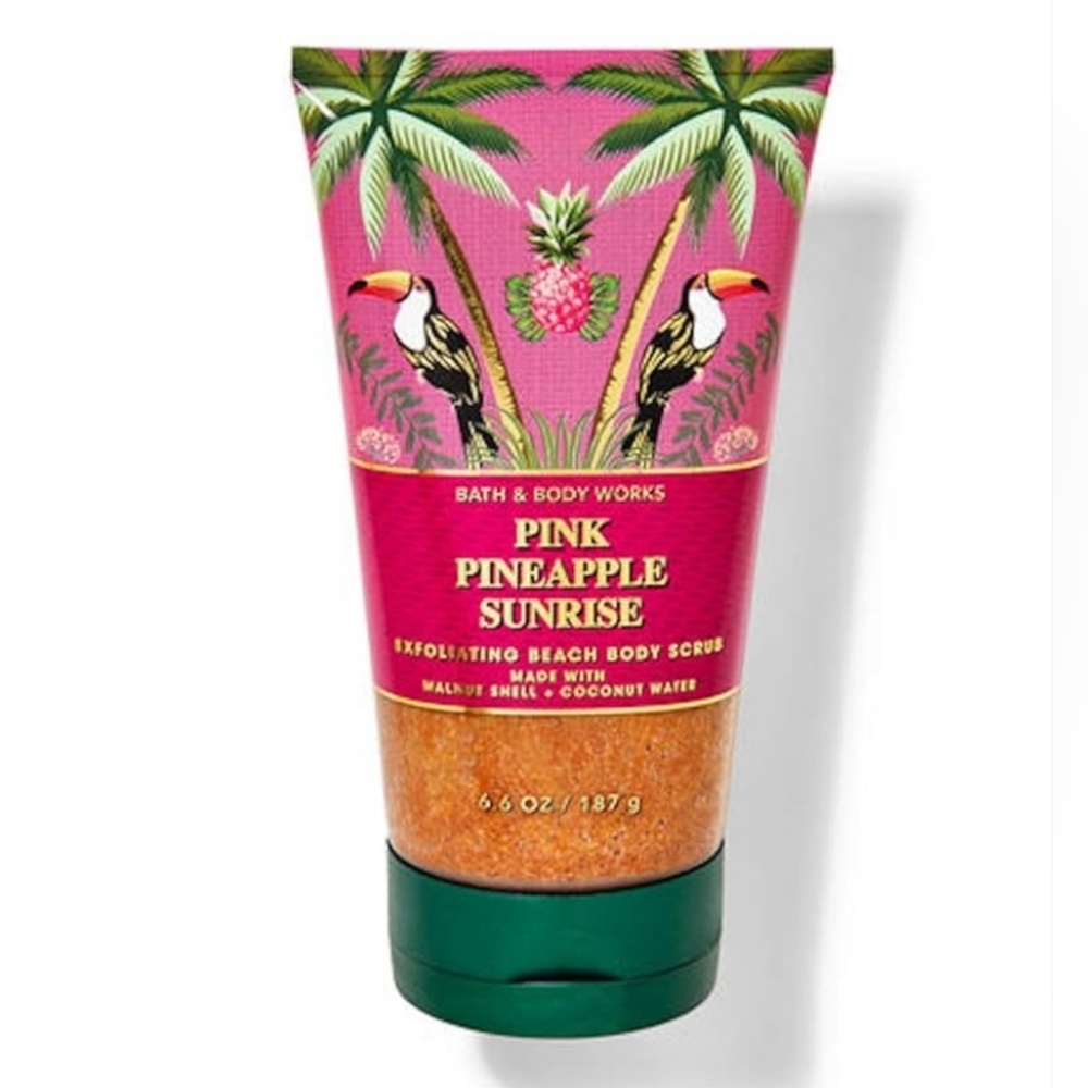 Pink Pineapple Sunrise Exfoliating Beach Body Scrub By Bath & Body Works